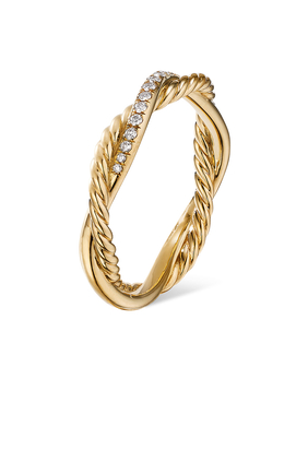 Petite Infinity Twisted Ring
